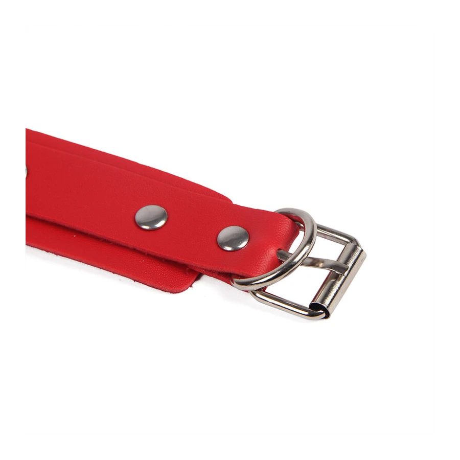 SUBBLIME - 953706 ALGEMAS COM CINTO BONDAGE VERMELHO TAMANHO ÚNICO